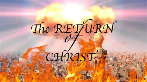 The Return of Christ to the Earth - Why? | Bible truth, Bible, Christ