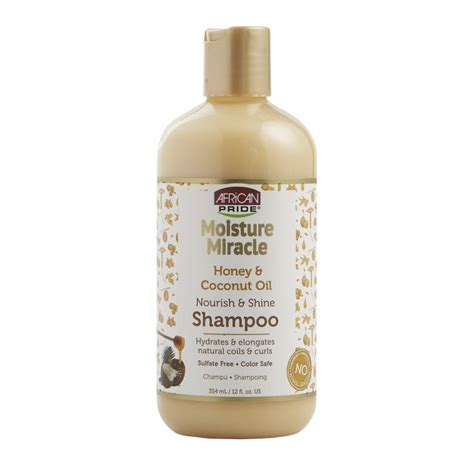 African Pride Nourish & Shine Shampoo by Moisture Miracle | Textured Hair