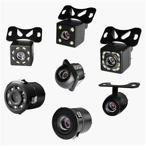 Car Rear View Camera Universal 4led 8led 12 Led Night Vision - Temu ...