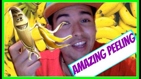 How To Peel Banana in LESS Than 3 Seconds!!! (Faster than a MONKEY does it) - YouTube