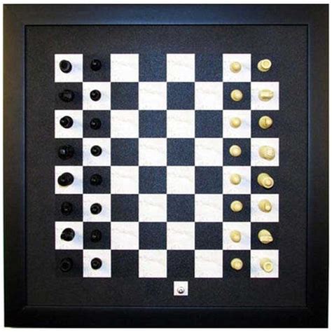 Handmade Wall Mountable Magnetic Chess Set | Gadgetsin
