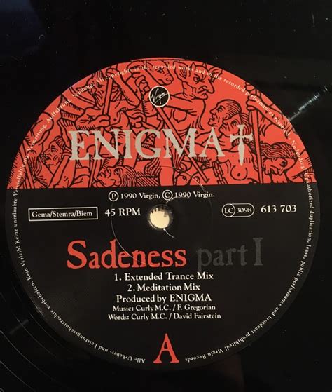 Enigma - Sadeness Part I - Vinyl Pussycat Records