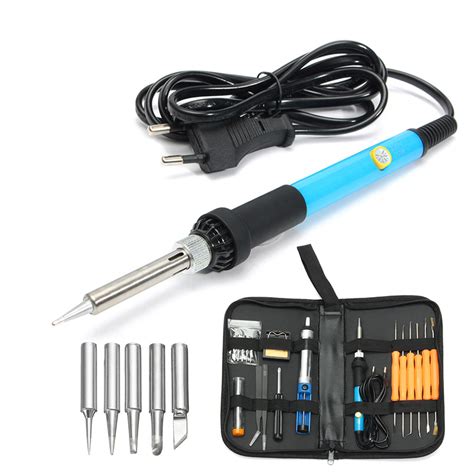 Welding & Soldering Tools Home & Garden 110V/220V 60W Adjustable Electric Temperature Welding ...