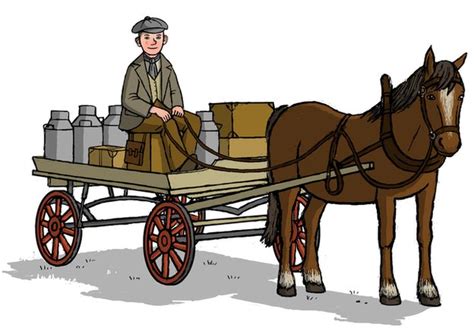 Horse Cart Drawing at GetDrawings | Free download