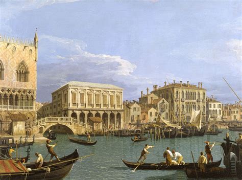 THE ENLIGHTENMENT~ Antonio Canaletto, Riva degli Schiavoni, Venice, ca ...