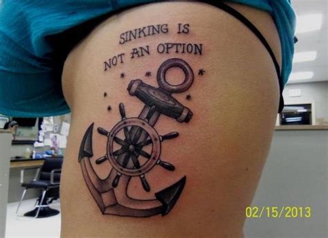 50 Cool Anchor Tattoo Designs and Meanings | Anchor tattoo design, Anchor tattoos, Tattoo ...