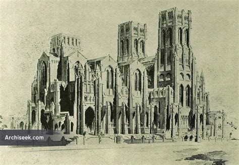 1903 – Giles Gilbert Scott’s design for Liverpool Cathedral | Architecture @ Archiseek.com