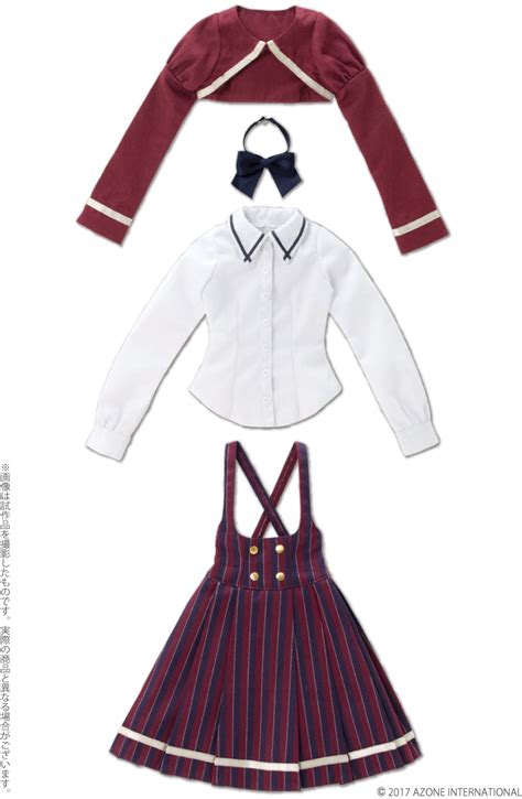 AZO2 Bolero School Uniform Set Dark Red | HLJ.com