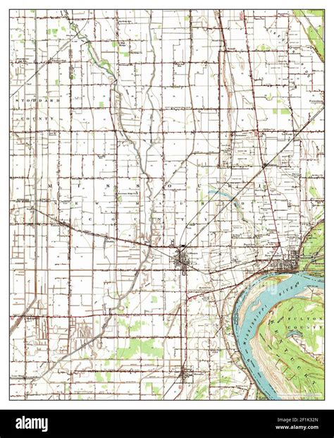 New Madrid, Missouri, map 1954, 1:62500, United States of America by Timeless Maps, data U.S ...