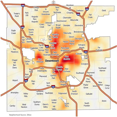 Indianapolis Crime Map - GIS Geography