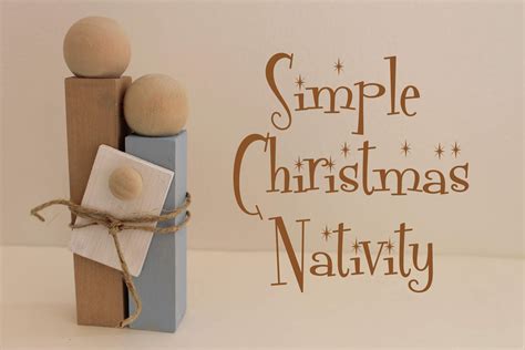 Serving Pink Lemonade: Simple Christmas Nativity