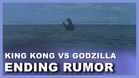 King Kong vs Godzilla (1962) Double Ending Rumor - YouTube