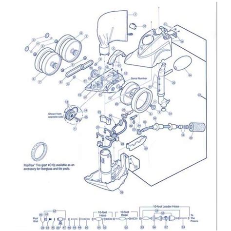 Polaris Vac-Sweep 280 Cleaner Spare Parts Diagram – Epools Pool Shop