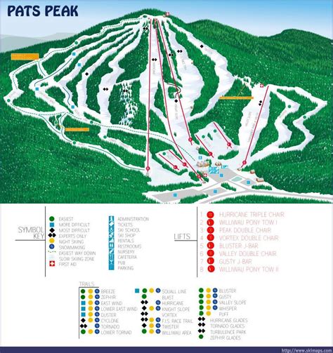 Pats Peak Ski Resort Guide, Location Map & Pats Peak ski holiday accommodation