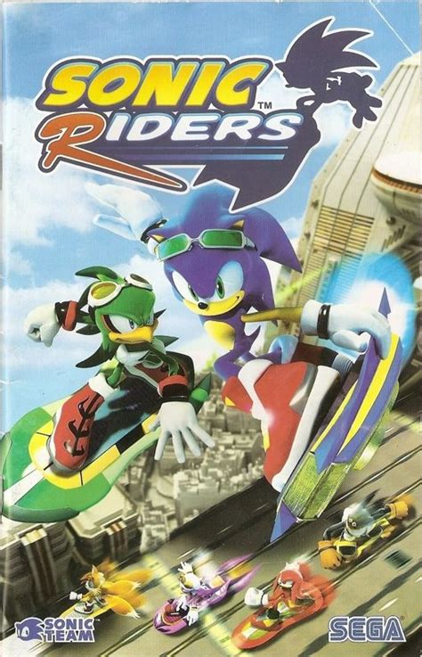 Sonic Riders cover or packaging material - MobyGames