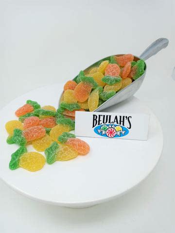 Gummi Sour Pineapples pineapple shapes bulk gummy candy 1 pound ...