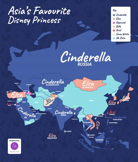 Every Country’s Favourite Disney Princess | Play Like Mum