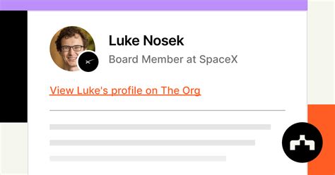 Luke Nosek - Board Member at SpaceX | The Org