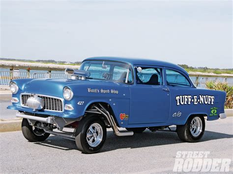 1955 Chevy Gasser - Hot Rod Network | 1955 chevy, Vintage muscle cars ...