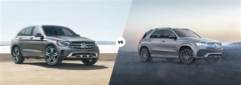 2021 Mercedes-Benz GLC vs. GLE | Price, MPG, Features | SUV Comparison