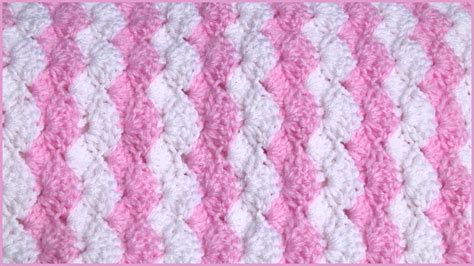 [Video Tutorial] When You See How Easy Is To Make This Shell Stitch Baby Blanket, You'l ...