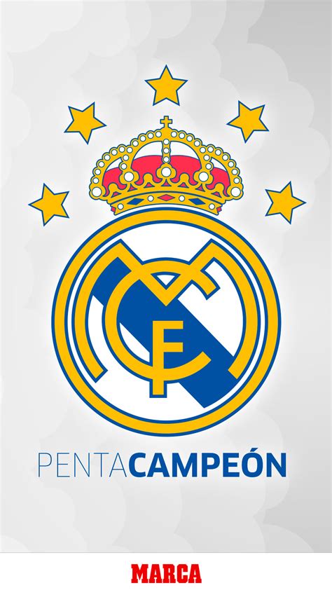 ¡Descárgate en tu móvil el fondo del Madrid pentacampeón del mundo! - MARCA.com