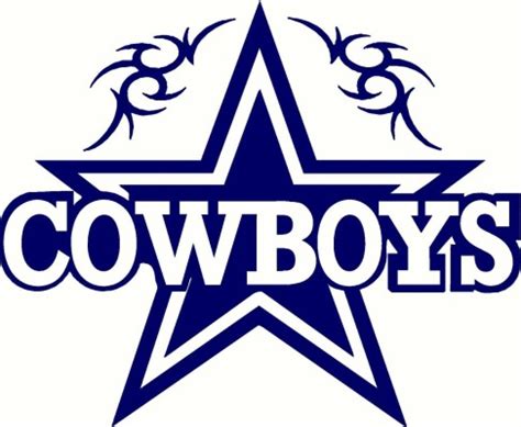 Dallas Cowboy Star Wall Decal Cowboys Wall Art Decor - 1000x681 ...