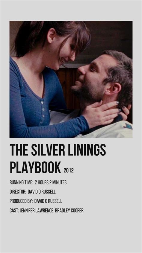 the silver linings playbook minimalist movie poster | Silver linings playbook, Film posters ...