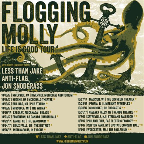 Flogging Molly Announces National Fall Tour - Fantasy Records