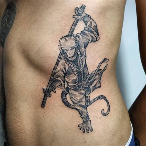 #Tattoos,monkey king tattoo Cover Up Tattoos, Small Tattoos, Badass Tattoos, Cool Tattoos ...