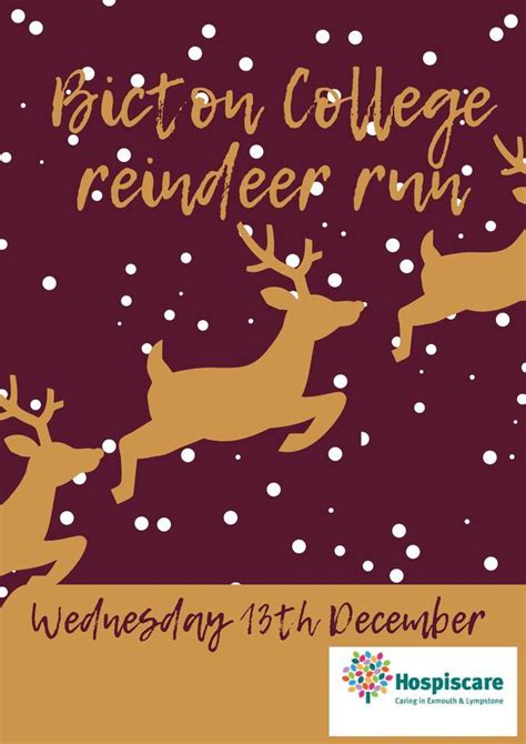 Bicton does the Reindeer Run, Bicton College, Lyme Regis, December 13 2023 | AllEvents.in