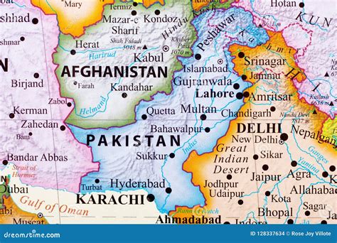 Capital Of Pakistan Map