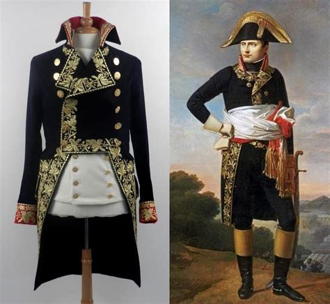 Uniform jacket of the General of Division worn by Napoleon at the Battle of Marengo, 1800 ...
