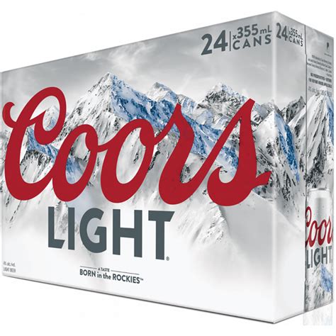 Coors Light - 24 Cans