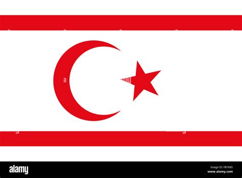 The republic flag of Northern Cyprus Flag is the Republic of Cyprus at ...