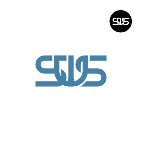 Letter SWS Monogram Logo Design 25752735 Vector Art at Vecteezy