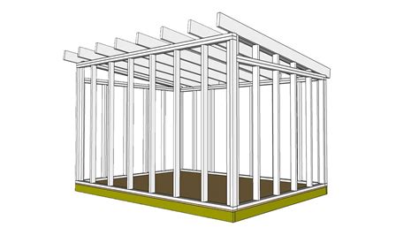 How to Design a Strong Shed Frame in Sketchup - YouTube