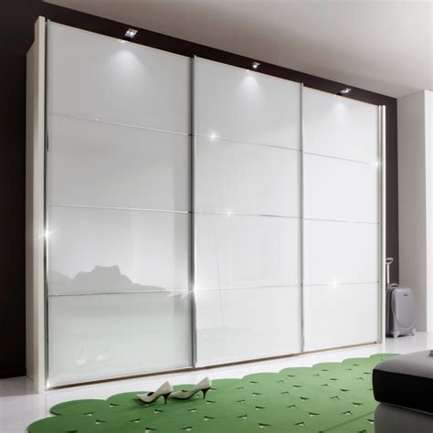 Monroe - 3 Door (White) Sliding Wardrobe (8 Available Sizes) - Semi-Fitted Wardrobes ...