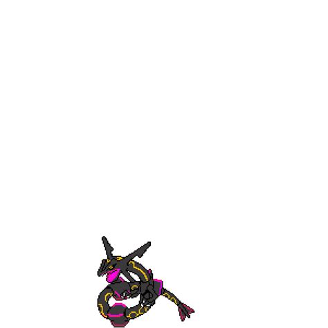 Editing shiny rayquaza - Free online pixel art drawing tool - Pixilart