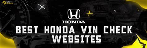 10 Best Honda VIN Check Websites of 2024