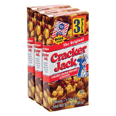 CRACKER JACK ORIGINAL TRIPLES 3 OZ BOX