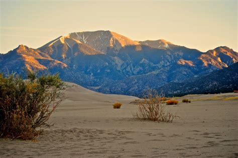 Sunrise at the Great Sand Dunes National Park in Alamosa, CO