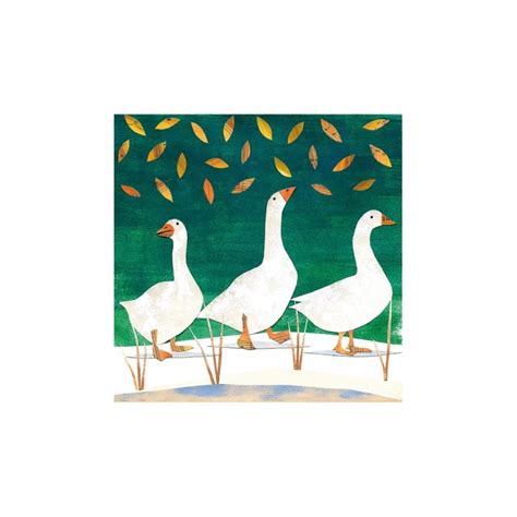 Museums & Galleries Snow Geese Pack of 8 Christmas Cards