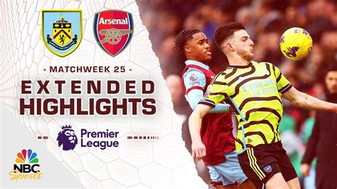 Burnley v. Arsenal | PREMIER LEAGUE HIGHLIGHTS | 2/17/2024 | NBC Sports ...