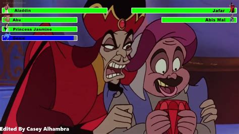 Aladdin 2: The Return of Jafar (1994) Final Battle with healthbars 1/2 - YouTube