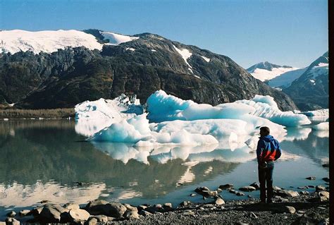 Alaska Glacier Lake Photograph by Judyann Matthews