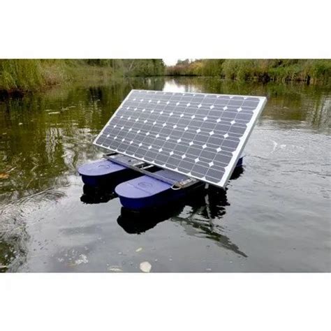 Solar Powered Paddle Wheel Aerator, 1 (m3/h), Surface Floating at Rs ...