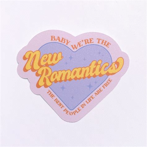 New Romantics Heart Glitter Sticker Taylor Swift New, Taylor Swift ...