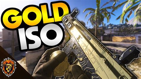 NEW ISO SMG GOLD - Modern Warfare - YouTube