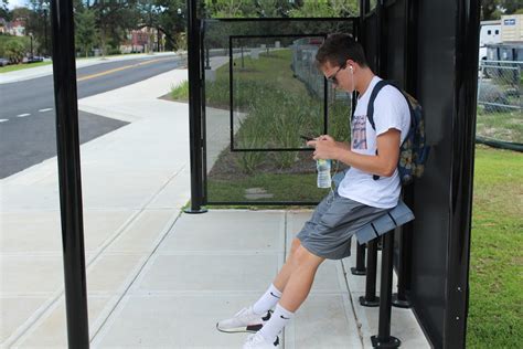 New, slanted bus stop benches spark outrage on social media